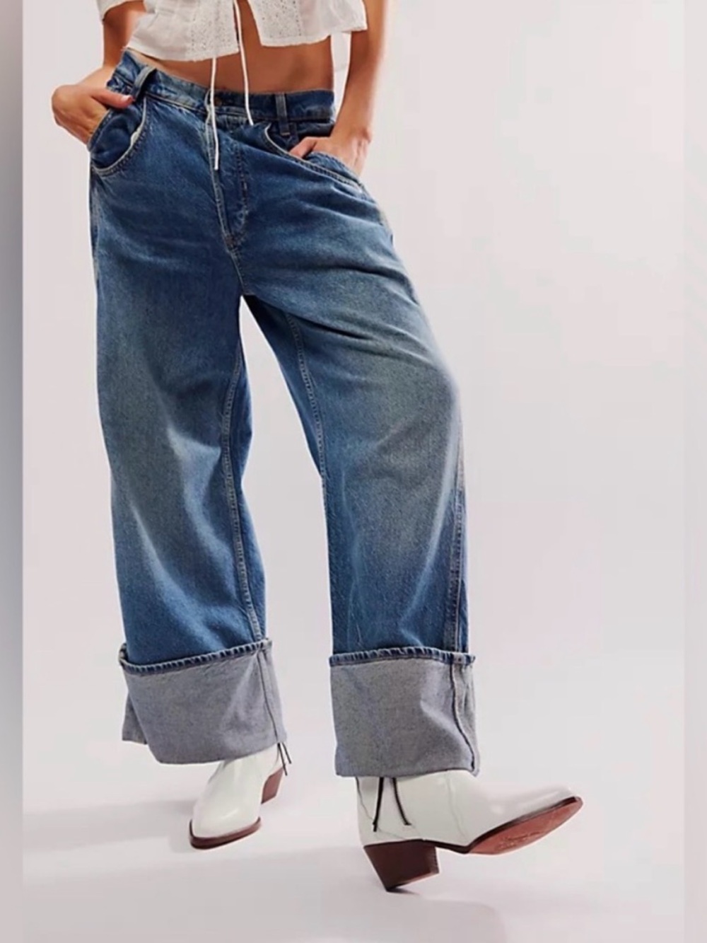 Free people new frontier western boots